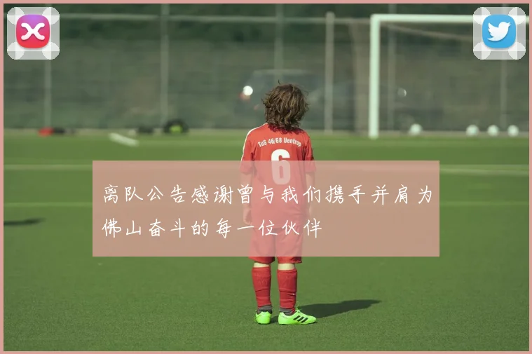 离队公告感谢曾与我们携手并肩为佛山奋斗的每一位伙伴